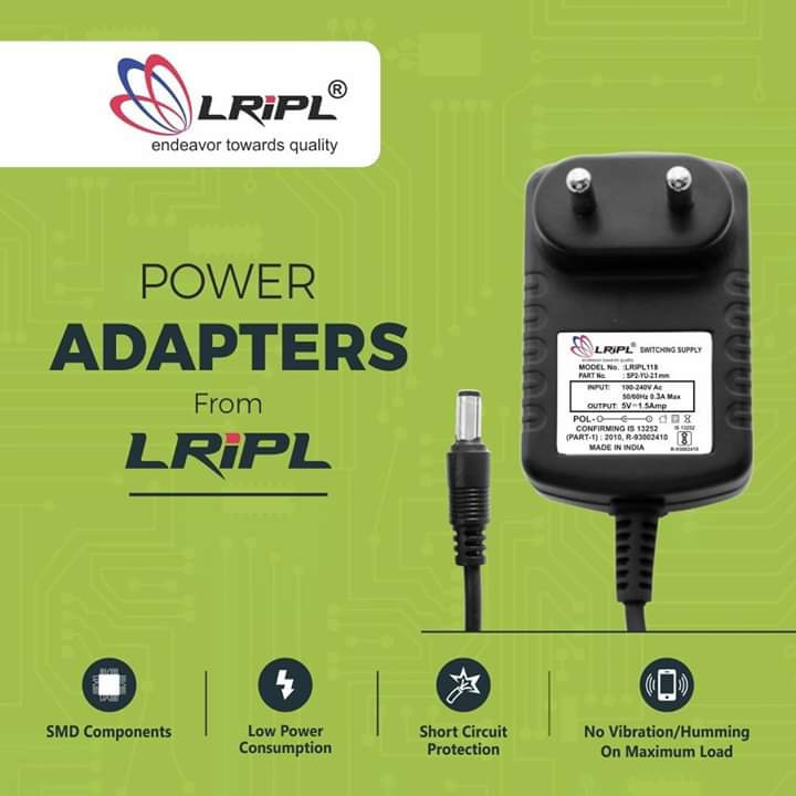 KEH040's tweet photo. Power adaptors are aesthetically designed, made with quality,consume less power & protects from short circuit.
#PowerAdapter #ACadapters #LRIPL #BISapprovedadapters #ACpowersupply #KrishnaElectronics https://t.co/QaTQCve4Mz