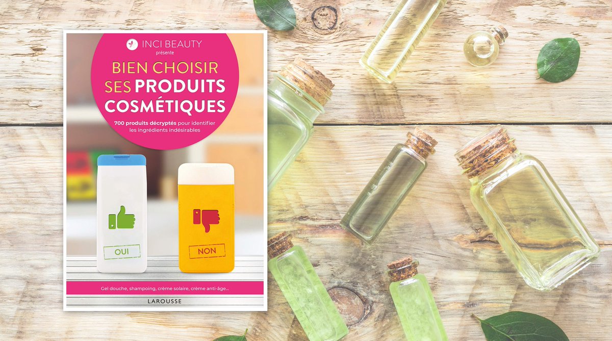 Connaissez vous <a href="/INCIBeauty/">INCI Beauty</a> ? C'est l'appli que nous avons lancé il y a 1 an et demi et qui analyse les cosmétiques. Il y a maintenant le livre qui l'accompagne en librairie ou sur le net Amazon amzn.to/2LUwyMX  ; Fnac bit.ly/FnacIB