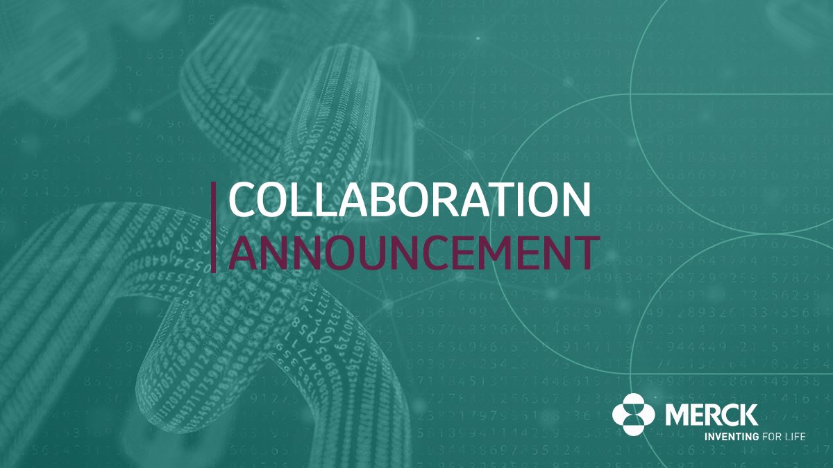 Merck's tweet photo. Click here to read about our latest collaboration with @IBM, @KPMG &amp; @Walmart to evaluate the use of #blockchain to protect product integrity: https://t.co/a1cfu8gufz $MRK #blockchaintechnology https://t.co/63d1rwUo8z