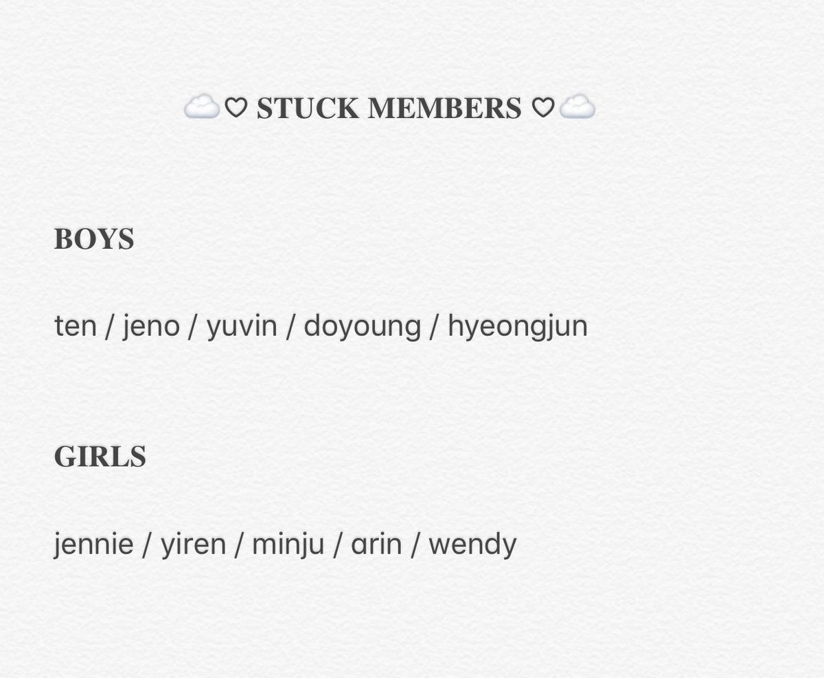 𓎭ᚇ ˙ STUCK! 📁 𓈒 ꞊˻ tweet media