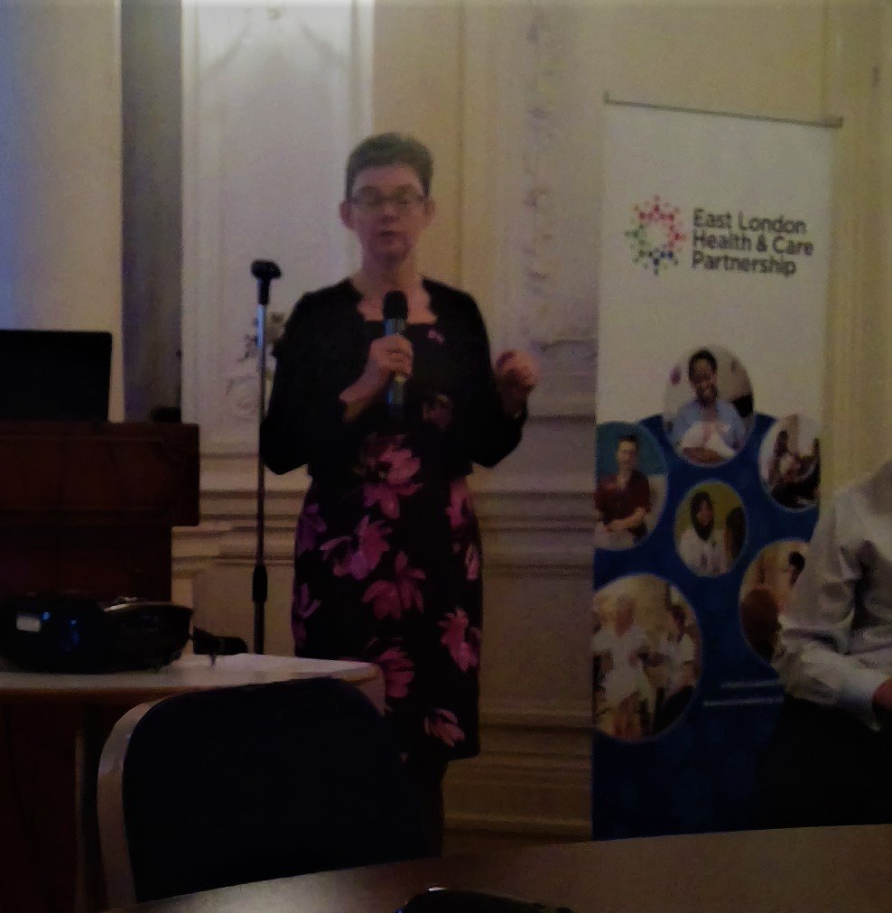 NELHCP's tweet photo. .@jane_milligan addresses Lets Get Digital 2 Conference today. She says she sees her role as helping partners work together to use digital transformation to improve patient's experience of health and care & is open to suggestions about how we can do this better #collectuseshare https://t.co/JGMYaizMR2