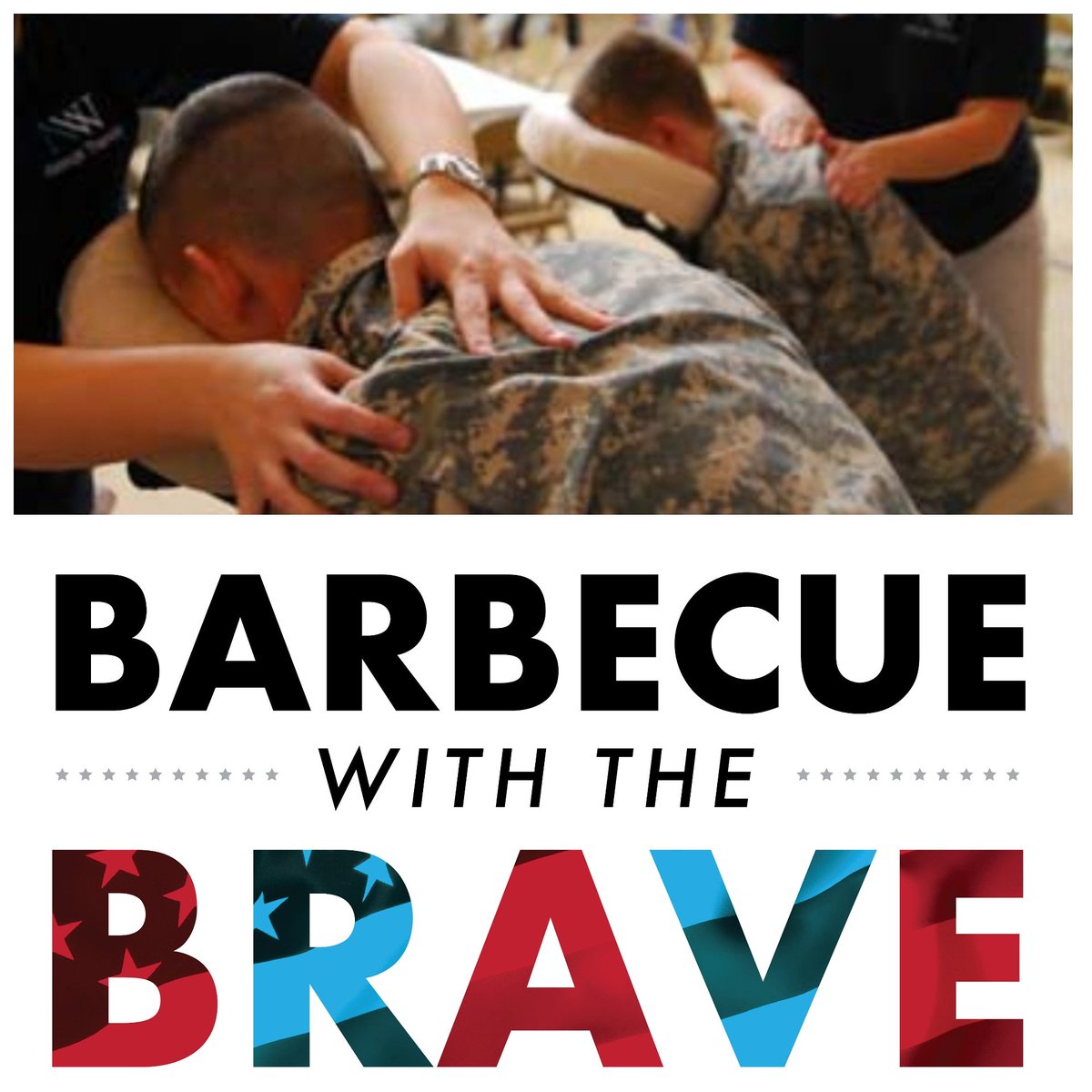 We want to treat our vets & military members to some relief. July 13th!
FREE onsite massages by Licensed Massage Therapist, Jessica Brown. (Insured by AMTA - American Massage Therapy Association) 
All are welcome! Register TODAY at secure.actblue.com/donate/veteran… pic.x.com/chqi5hoaxm
