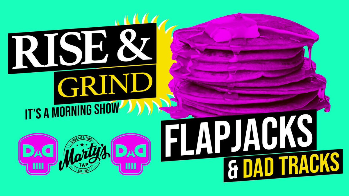 It’s a Morning hip hop show at Marty’s Tap this Saturday! #DADLIFE