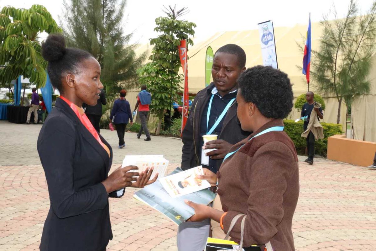 KeEquityBank's tweet photo. Alice Ngumi (Left) from Equity Bank speaks to delegates about the Bank’s digital suite of products during the #Fearless19 Summit at the Mavuno Hill City Campus. https://t.co/pXzeeD9h7K
