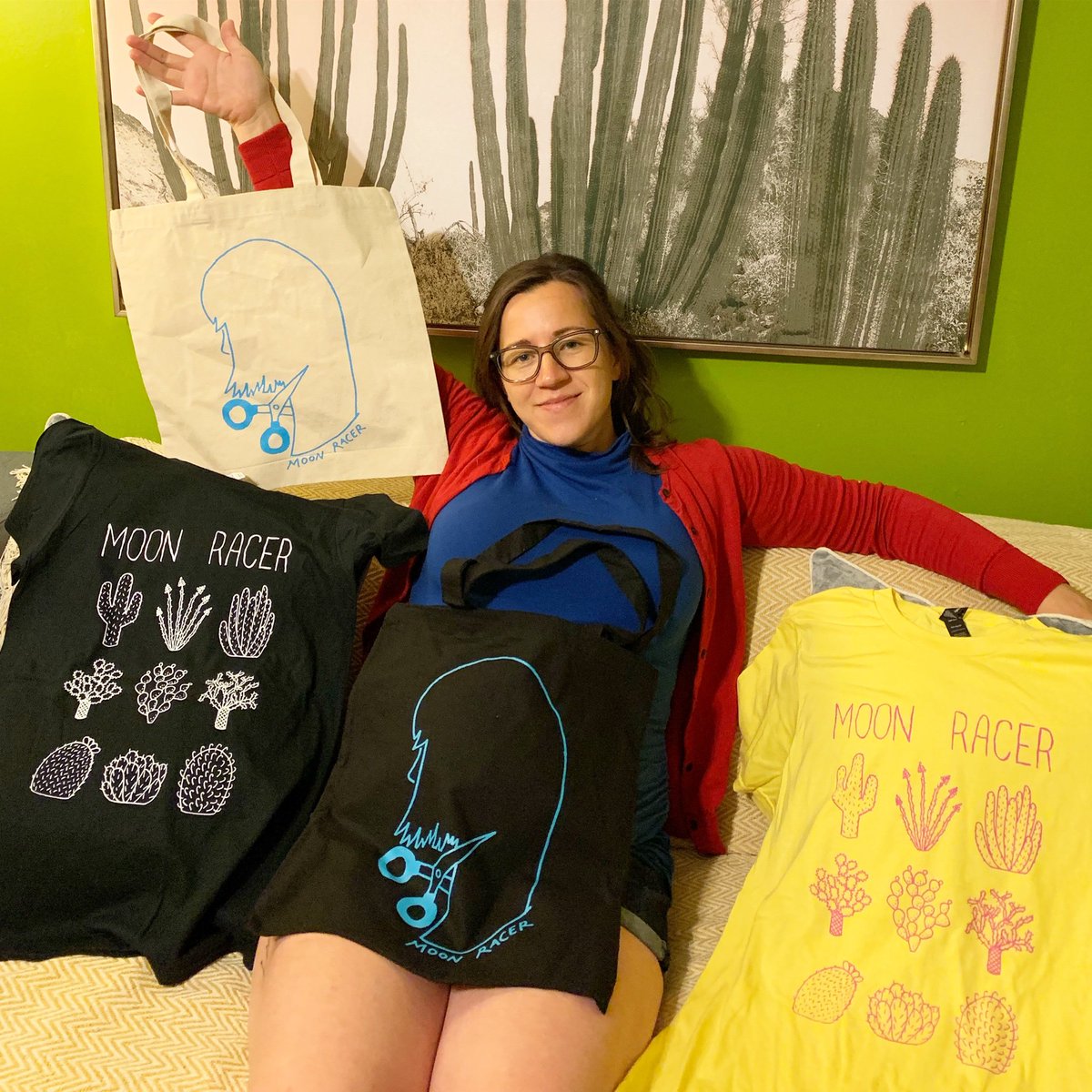 Moon Racer (@moooon_racer) on Twitter photo New totes and shirts by <a href="/presspressmerch/">press press merch</a>! Presented here by the wonderful inimitable Leah 💓 Tour starts tmw at #Monstercade in Winston-Salem, NC New totes and shirts by <a href="/presspressmerch/">press press merch</a>! Presented here by the wonderful inimitable Leah 💓 Tour starts tmw at #Monstercade in Winston-Salem, NC
