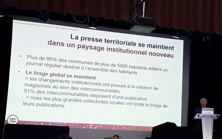 bteitgen's tweet photo. C'est parti pour les 10e rencontres nationales de la presse territoriale, de @cap_com #presseTerr #capcom19 https://t.co/B7JWXjlu3w