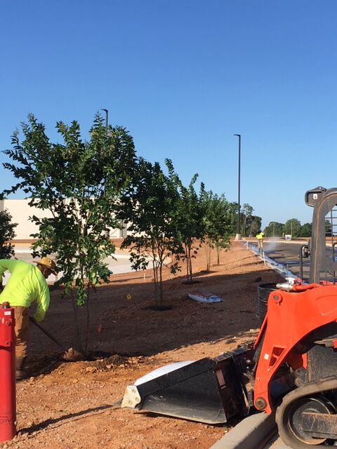 SKBLandscape's tweet photo. Here's another update on our massive installation job at Smith Farms in Greer, South Carolina! | #CommercialLandscape #Installation #Irrigation https://t.co/vesgihxYKh https://t.co/y45O1xb53f