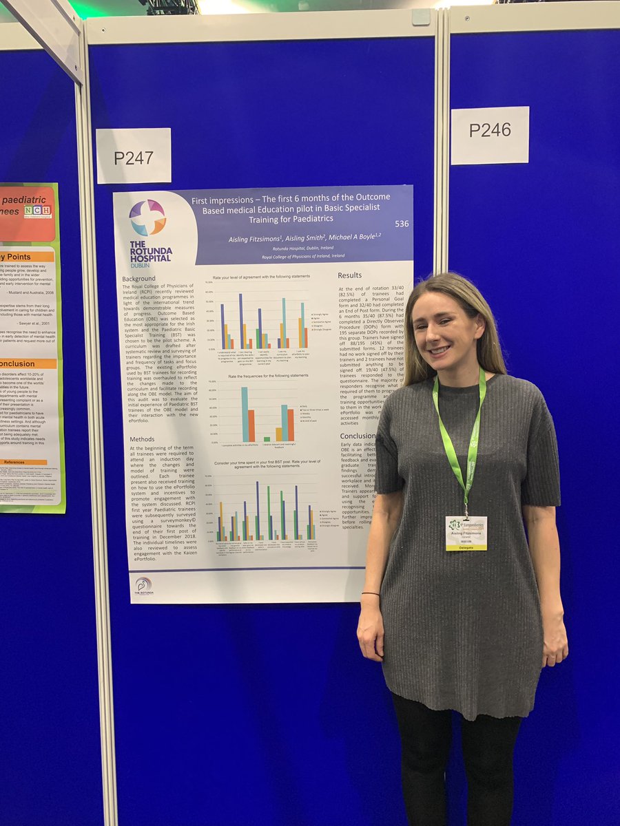 MijkBoyle's tweet photo. Delighted to see such a strong representation from @RotundaHospital today @Europaediatrics Extremely fortunate and proud to work with these dynamic enthusiastic paediatric trainees #Europaediatrics2019 #RCPI @RCPI_Trainees @RCPI_news @RotundaCharity https://t.co/6Twf3dXEgH