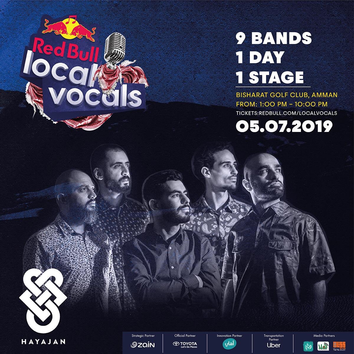 Hey guys, how are you doing?😎 we are performing in Amman/Jordan 05/07/2019 along side 8 other awesome names .. come join us if your around 😊✌🏼#localvocals