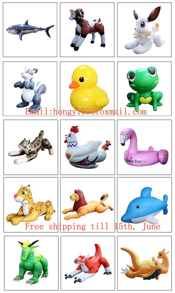 Kristalyn_Wu's tweet photo. Don't you know #Hongyi #inflatables FREE SHIPPING + DISCOUNT!!😍👇
Only 3 days left! #inflatableToys $0 shipment
Email hongyi07@foxmail.com #horsesex #RideOnAnimal #InflatablePoolToy #AirDoll #InflatableFlamingo #AdultToy #InflatableDragon #hongyiAnimal #AmusementParkProduct https://t.co/5Nkd9mNLzO