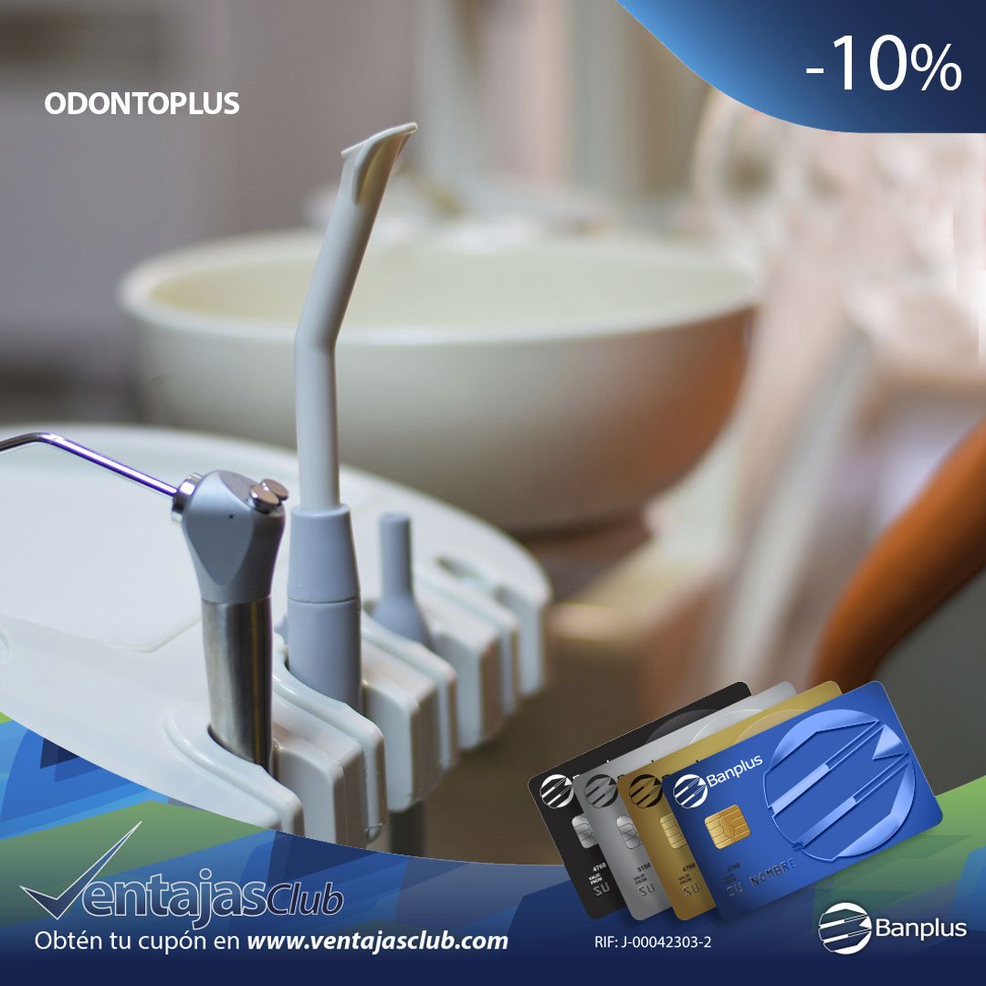 Banplusonline's tweet photo. #VentajasClub | ¿Requieres hacerte un chequeo odontológico? Odontoplus te ofrece un 30 % de descuento en limpieza dental pagando con tus tarjetas #Banplus. Descarga tu cupón en https://t.co/iSrP5gzCrX.
#HacemosPais #VentajasClub #TDCBanplus #descuentos https://t.co/XBU2lx63s4