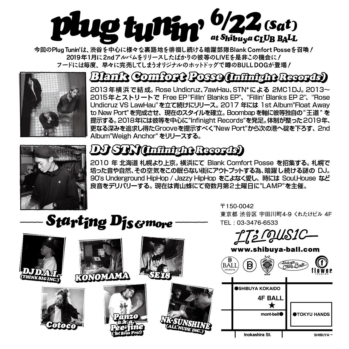 nksunshine's tweet photo. 来週22(土)は毎月恒例のPLUG TUNIN'です😙是非お気軽にお越しください🤘✨

#plugtunin_clubball 
#blankcomfortposse #djstn https://t.co/kI4JGYVG0P