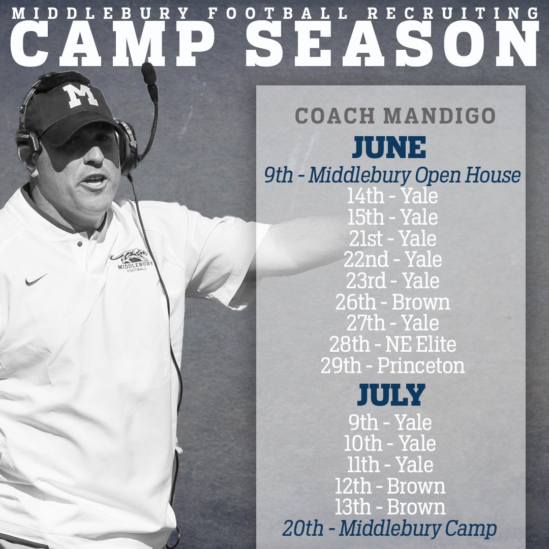 Camp Schedule