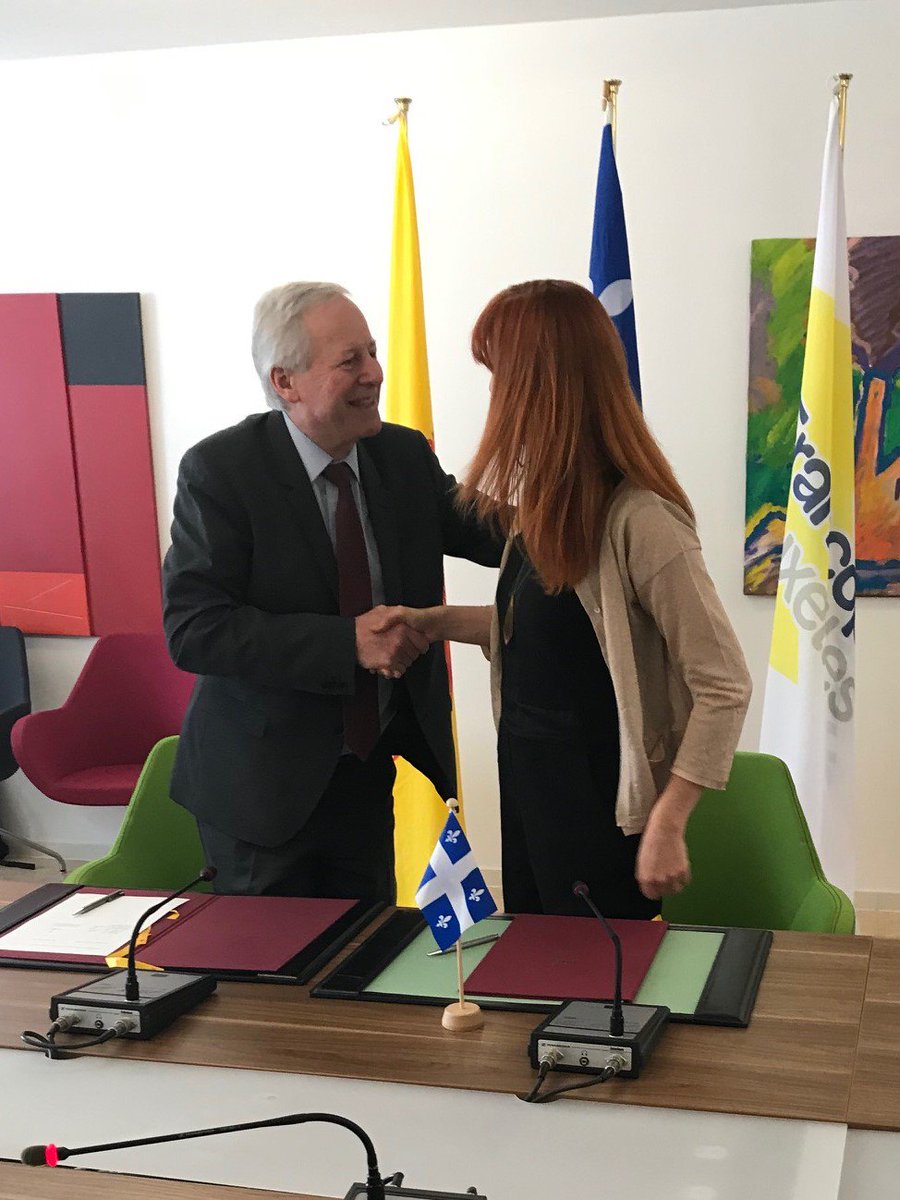 Ouverture officielle à #Bruxelles de la XIe Commission mixte permanente #QcWB ! Projets de coopération sélectionnés parmi près de 100 projets déposés !!!