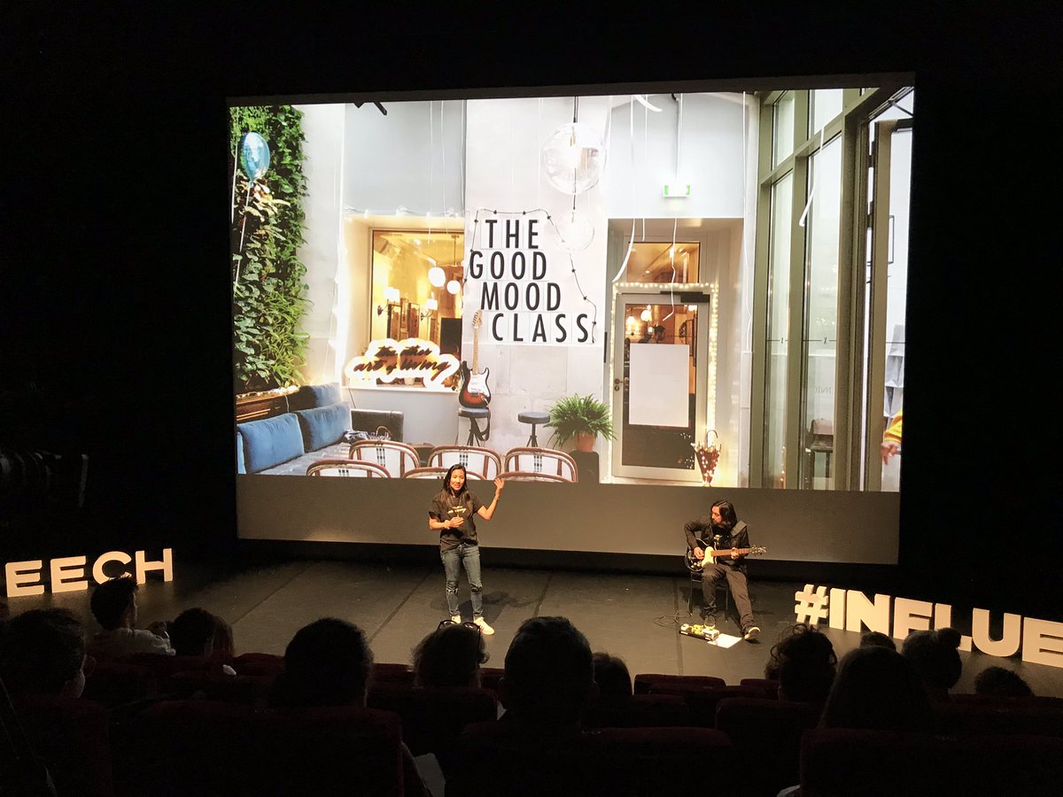 ClementIsa's tweet photo. #InfluenthStories Selon @SOPHIETREM et selon ses #goodmoodclass et en 🎶 Ce qu’il faut garder à l’esprit : La posture, la respiration, l’instant présent, la pensée positive, l’acceptation https://t.co/Ba7mkiUkFk