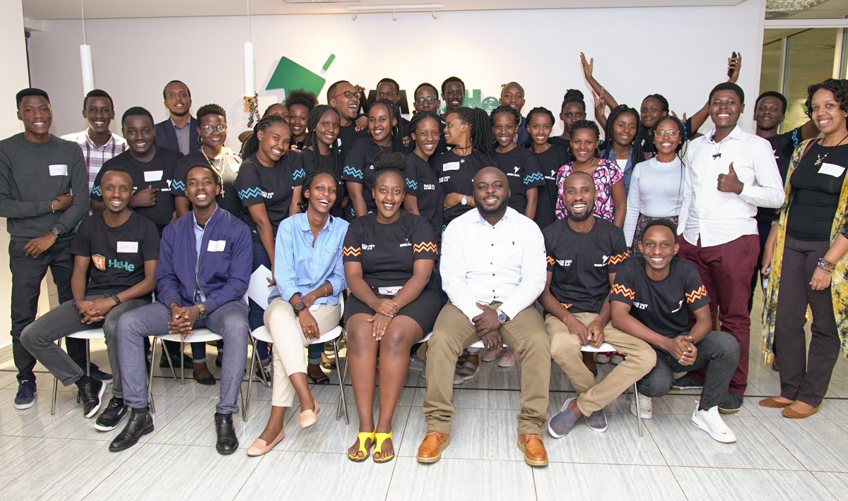 hehe_rw's tweet photo. This week marks the official end of our annual Fellowship Program a 6 months long journey with 17 High School & university students set to spearhead the 4th Industrial Revolution by Digitizing Africa's Trade. #InventTheFuture #DigitalTradeFair #PerfectMarket #hol5 https://t.co/SIsN8j6JKY