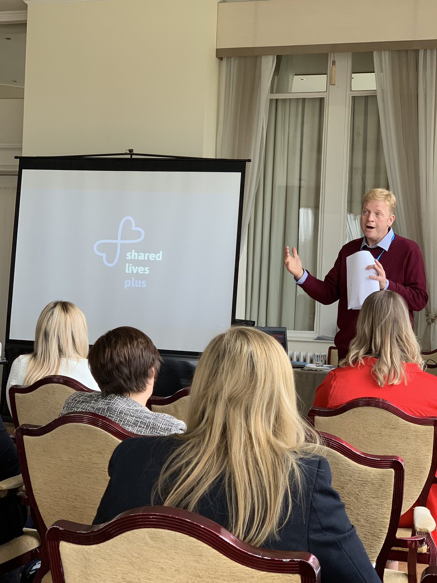 Attending the <a href="/SharedLivesPlus/">Shared Lives Plus</a> workshop at #SWSconf19 learning more about the positive impact Shared Lives has in providing high quality, cost effective, personalised support to people living with dementia and their carers @AnnaSharedLives <a href="/socworkscot/">Social Work Scotland</a> 
#timetocare #connections