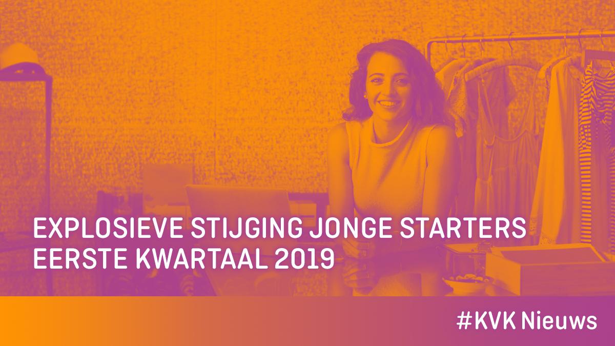 #KVKNieuws Het aantal jonge startende ondernemers in de leeftijd van 20-24 jaar dat actief is in de internetdetailhandel in Nederland, is in het eerste kwartaal 2019 met 148% gestegen ten opzichte van het eerste kwartaal vorig jaar bit.ly/2MW6x0C