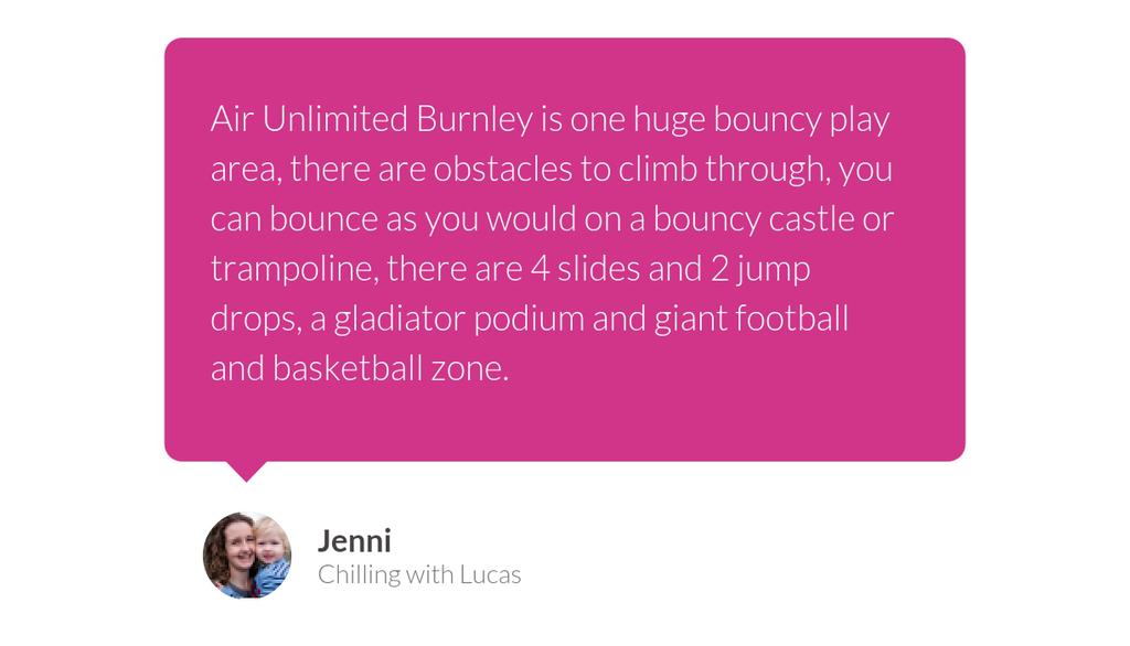 ChillingLucas's tweet image. "There is a cafe within Air Unlimited Burnley that sells a variety of meals and snacks." lttr.ai/DxGy #AirUnlimited #InflatablePlayground #AIRTIME #burnley