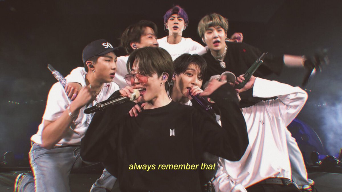 'Even when I fall and hurt myself, I keep running towards my dream'
#6YearsAndForeverWithBTS

ctto