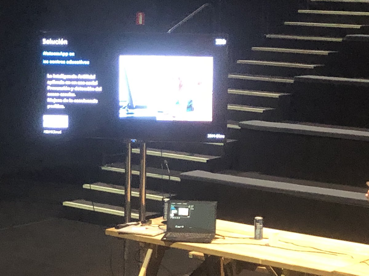 RobertHBlazquez's tweet photo. Estupenda aplicación de #InteligenciaArtificial para prevenir y detectar casos de bullying y cyber bullying en los centros escolares. #kioai @IBM_ES #Mañanaempiezahoy https://t.co/vdvQE39qN8