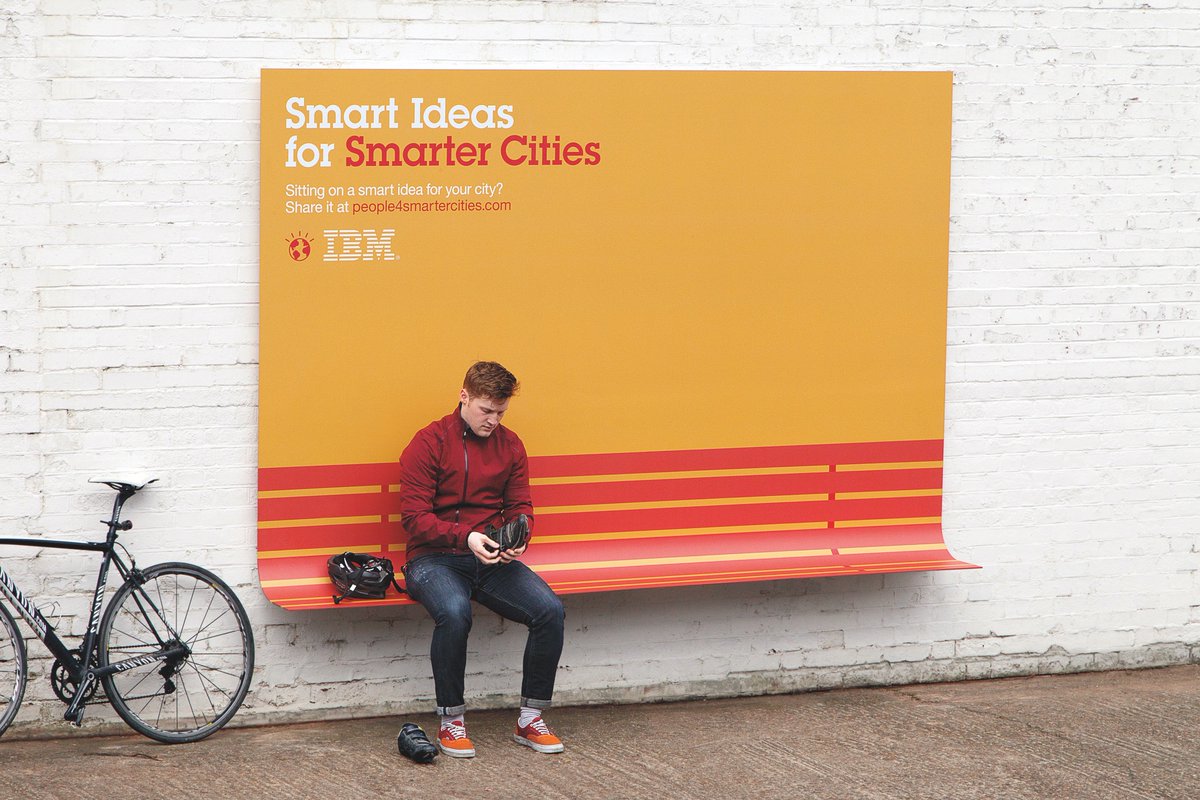 Ogilvy's tweet photo. 2013 #CannesLions Grand Prix 

Title: Outdoor as Utility
Client: IBM
Team: @Ogilvy_Paris

#ClientWork #OgilvyCannes https://t.co/tICnhn23QC