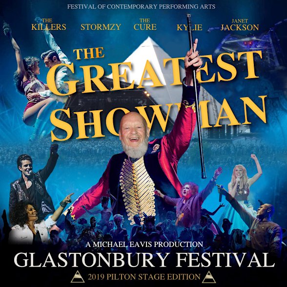 'Greatest Showman' @GlastoFestFeed @RoadtoGlasto @GlastoWatch @GlastoWatch @TheGlastoThingy @GlastoFest @GlastoGals @festivalglasto @GlastonburyFM @PiltonVillage