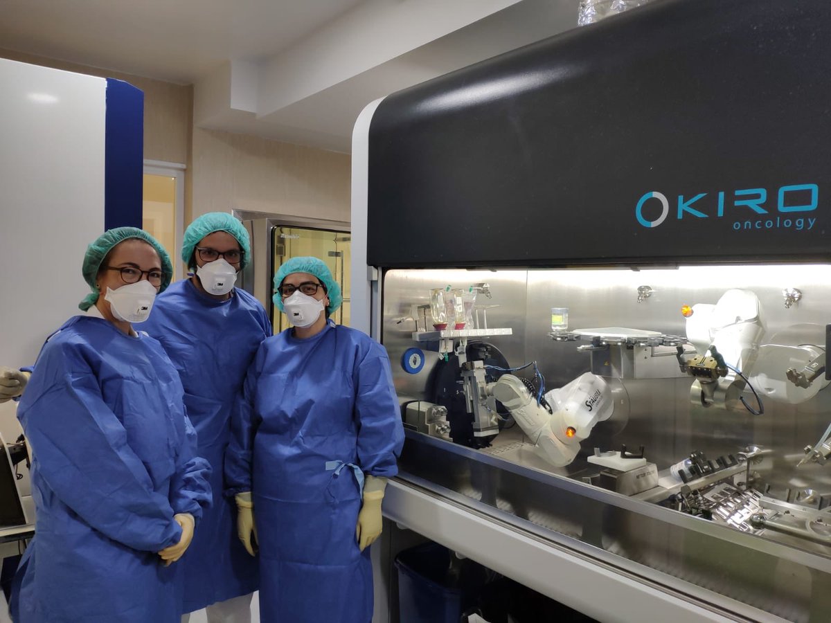 Con mucha ilusión, esfuerzo y trabajo, por fin Go live con Kiro Oncology! Aumentando la calidad y seguridad del proceso antineoplàsico en el hospital <a href="/GVADrPeset/">DS Doctor Peset</a> . Gracias a todos: Servicio de <a href="/farmaciaHDPeset/">S. Farmacia HUDrPeset</a>, <a href="/oncofarm/">IMF</a>, @Grifols_Press, Mantenimiento, Informática y Microbiología