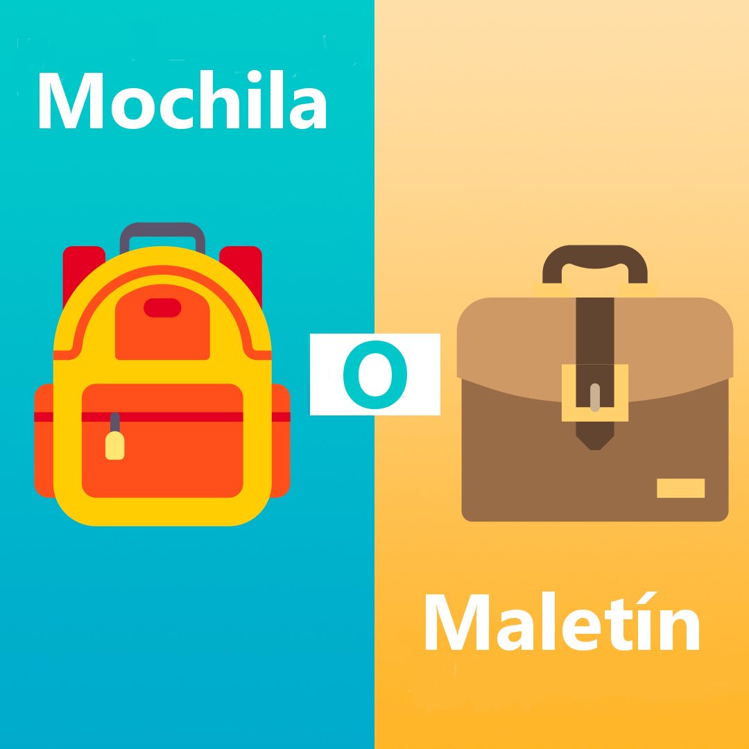 Hay dos maneras de llevar tus cosas, usando una Mochila 🎒 o un Maletín 💼. La mochila es más cómoda pero el maletín te da un toque de profesionalidad. ¿Cuál usas tu? Dinos en los comentarios! #BeFlatFit #VivamosJuntos