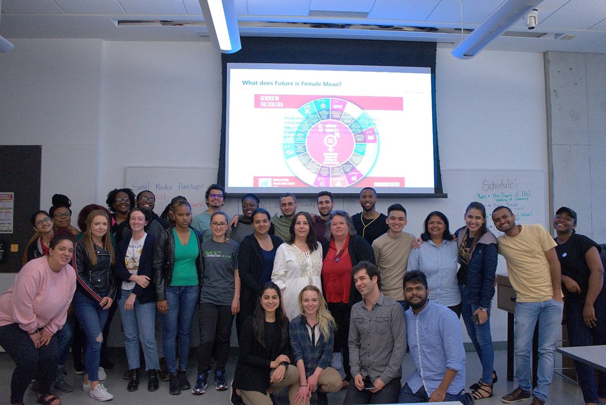 We had the great honor of having #TheFutureisFemale discussion with @CicelyMcWilliam after #hosting and #livestreaming the #WomenDeliver2019Conference on Tuesday June 4th at #CentennialCollege. Thank you to all who attended and a special thanks to Cicely for a great discussion!