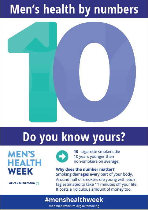 EastEnglandAmb's tweet photo. Each cigarette is estimated to take 11 minutes off your life. 

That’s why smokers die 10 years younger than non-smokers. Consider cutting down this #MensHealthWeek https://t.co/fIea3pazog