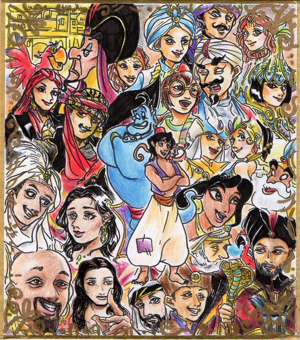 Twoucan アラジン実写化 の注目ツイート イラスト マンガ コスプレ モデル