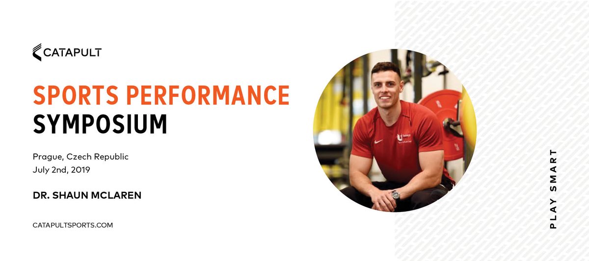 catapultsports's tweet photo. 📢 Speaker Announcement: Dr. Shaun McLaren (@leedsbeckett & @TheRFL)
We're pleased to announce that @Shaun_McLaren1 will be among the speakers at our Sports Performance Symposium in Prague.
Interested in attending? Get in touch for more information: symposium@catapultsports.com https://t.co/DZbFnJlLv1