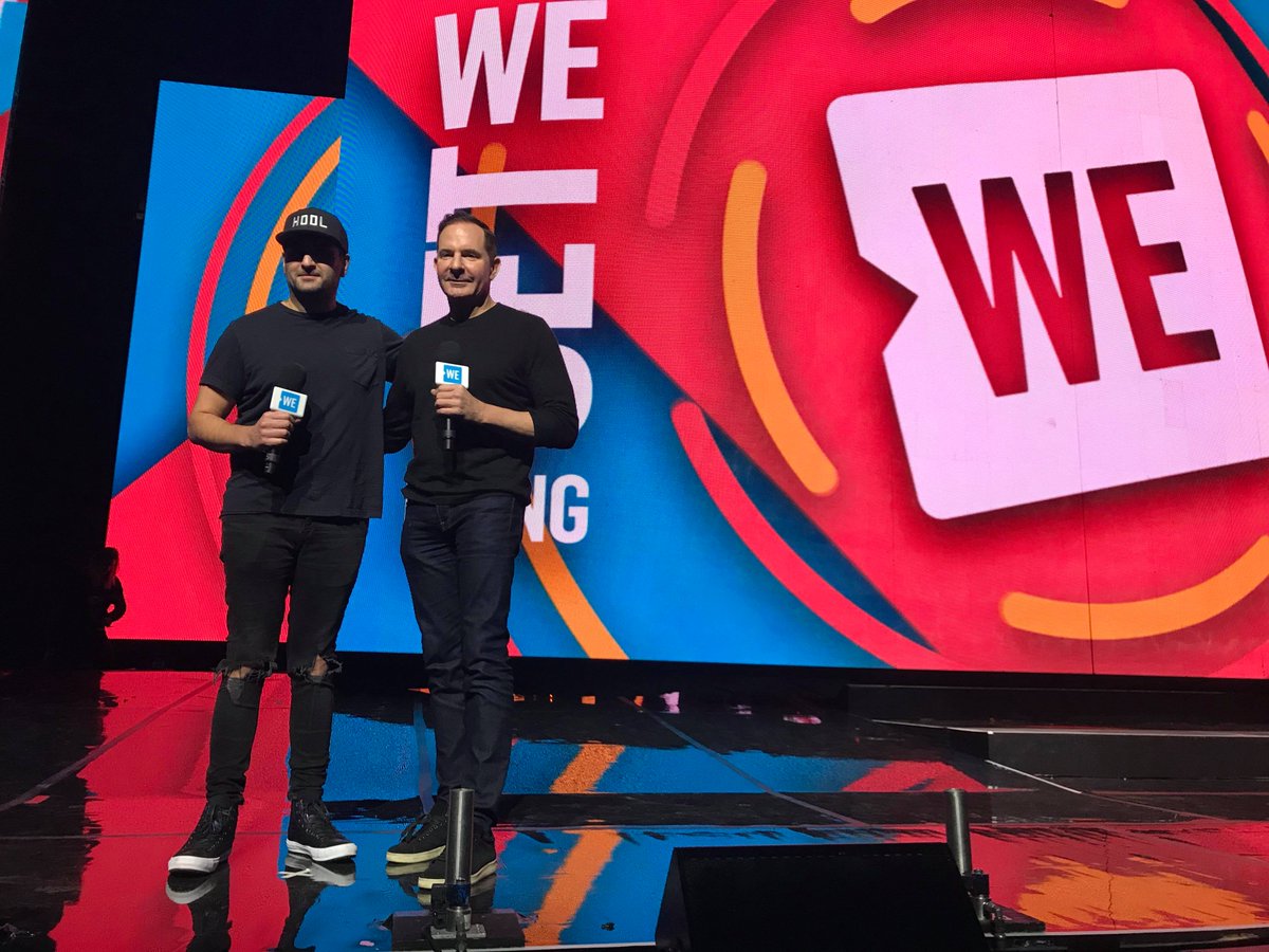 #TBT to representing @VicSquareTech at @WEMovement #WEday. Awesome day hanging with @MrDrewScott and a great reminder to #GetDoing: #yvrtech