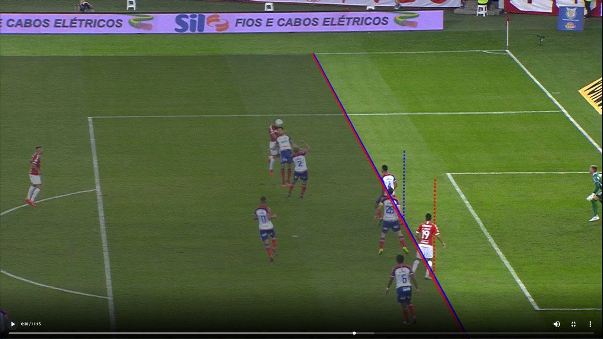 Essa é a imagem 3D que ACABA COM QUALQUER DÚVIDA SOBRE O IMPEDIMENTO? É sério isso? Para evoluirmos precisamos admitir eventuais erros. Se houver algo q demonstre cabalmente q gol foi legal, não tenho problema de reconhecer, mas essa justificativa é um desrespeito!