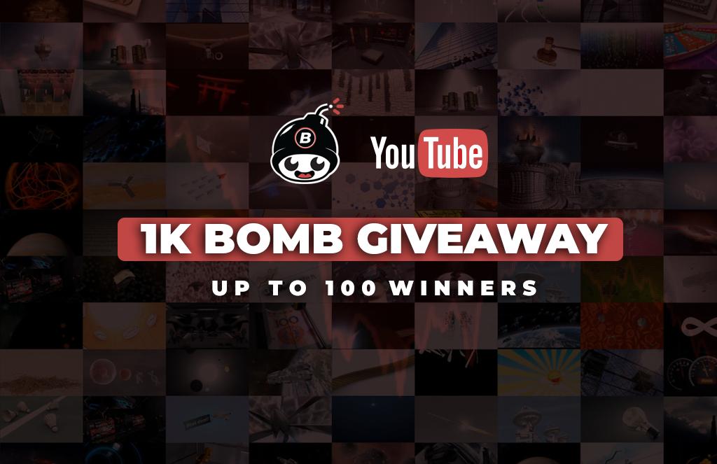 BOMB Community (@bombtoken) on Twitter photo 💥💥 1000 $BOMB Giveaway 💥💥
1) Make a video (1-minute minimum) explaining what Bomb Token is and your thoughts on the social experiment.
2) Upload your video to YouTube with "Bomb Token" include in the title.
3) Reply to THIS tweet with a link to your YouTube video. 💥💥 1000 $BOMB Giveaway 💥💥
1) Make a video (1-minute minimum) explaining what Bomb Token is and your thoughts on the social experiment.
2) Upload your video to YouTube with "Bomb Token" include in the title.
3) Reply to THIS tweet with a link to your YouTube video.
