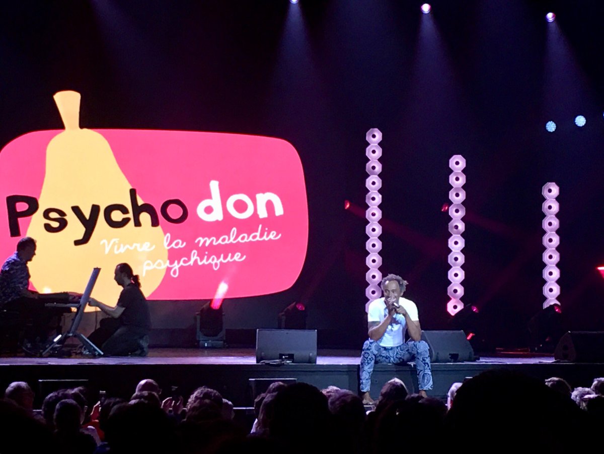 ChrisBougnot's tweet photo. Très beau #Psychodon2019 hier, bravo @dmeillerand et halte aux idées reçues sur la santé mentale ! Les 50 résidents des établissements @OveFondation ont passé une excellente soirée, et nous aussi, grâce à @NoahYannick @chimeneofficiel @amauryvassili @oldelaf @FatalsPicards https://t.co/mqjCiXlwsA