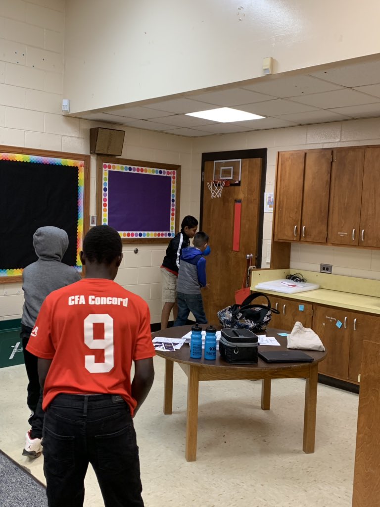 Miss_Hauser's tweet photo. I’m going to miss the morning breakfast crew that just stops by on their way to class to chat and hang out before the day gets started. https://t.co/y07tns5XfN