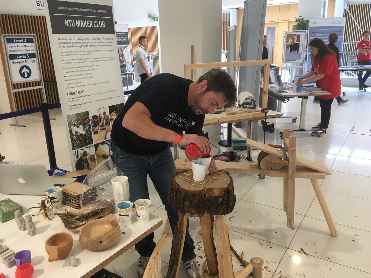 This #ThrowbackThursday we go back to 1987 when long-standing staff member <a href="/kerry_truman/">Kerry Truman #NTUmakers</a> first kicked-off his career at NTU, starting as an apprentice technician!🛠️ More than 30 years later you can still find Kerry working away in our workshops and hosting the #NTUMakerClub.