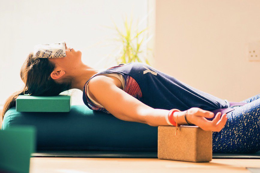 join_evolution's tweet image. That feeling when the teacher says "grab two bolsters and an eye pillow"...
#restorativeyoga