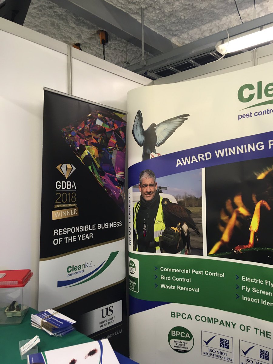 gdbmembership's tweet photo. Great seeing @cleankilluk displaying their @gdbizawards banner at @letsdobusiness1 expo #LDBBrightonExpo #networking #gdbmembership https://t.co/To7KzZt2KD