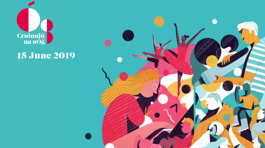 fingalcommunity's tweet photo. Fingal County Council will celebrate Cruinniú na nÓg this Saturday, 15th June 2019 with free events for young people at 12 locations across #Fingal. Check out https://t.co/nz6WXRA0Qd to see whats on. #CruinniuToCreate #CreativeFingal @fingalcoco @fingallibraries @creativeirl https://t.co/EuvP5qgEYu