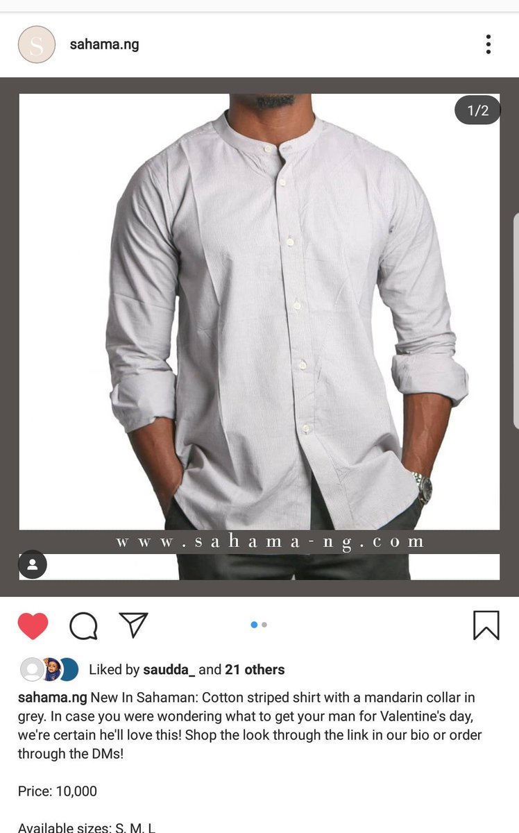 Sahama_ng's tweet photo. @OgbeniDipo Sahama is an online retailer of Male &amp; Female clothing and accessories made in Nigeria. We believe in Quality of product &amp; Quality of Service, and we deliver worldwide!
https://t.co/RZOEXiMkuO
#MSMEThursdayWithDipo #Nigeriatotheworld https://t.co/KDHXkmXnE2