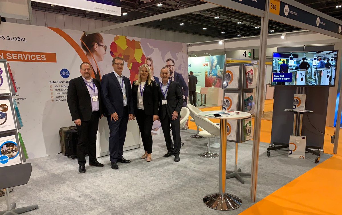 VFSGlobal's tweet photo. Our team was delighted to receive tremendous interest in our services at #IdentityWeek2019.
Join us on the last day at Stand S16 to discuss next-generation identity solutions and services. @IdentityWeek https://t.co/fsjqowjmjY