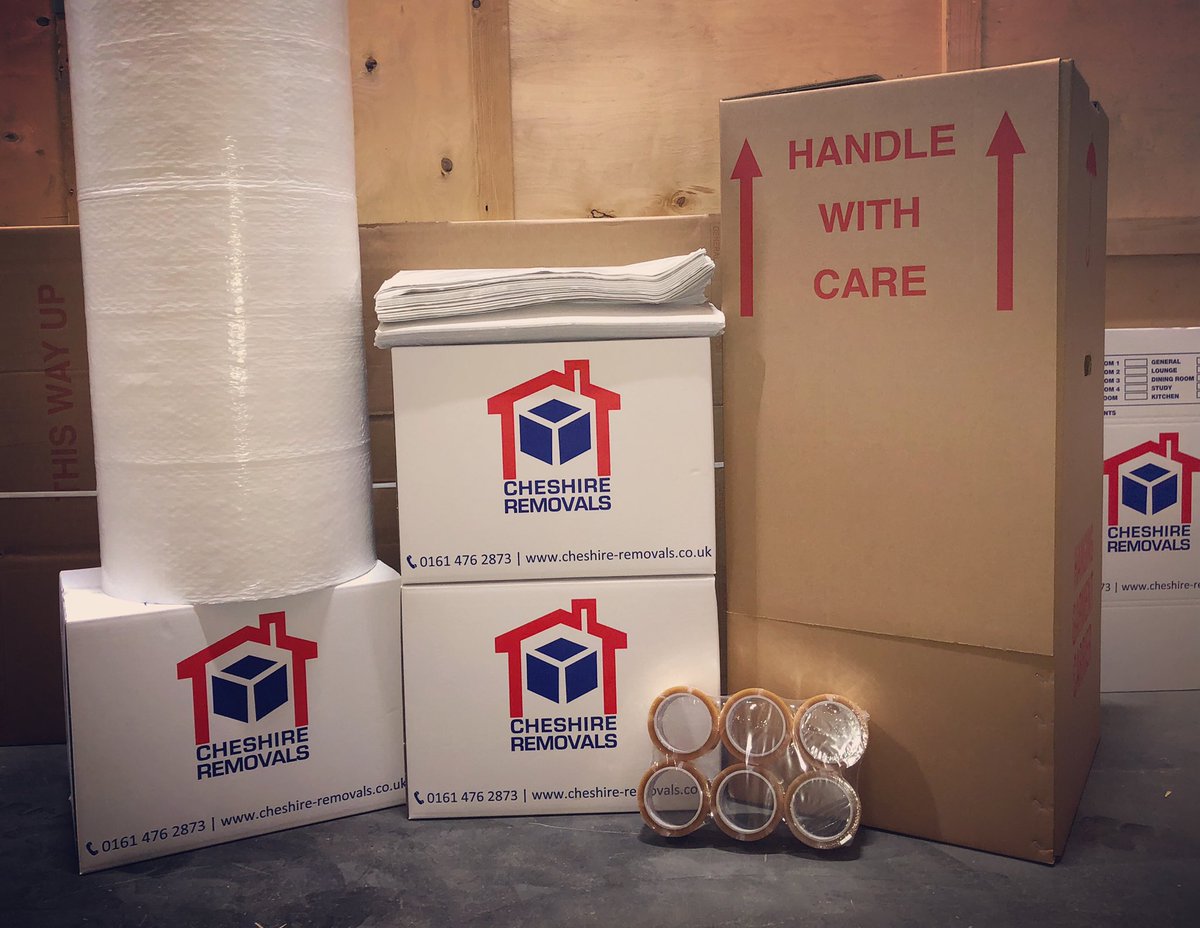 Quality packing materials are key to any move! 📦

Packing yourself? 🤗 Visit our website to view our Box Kits
cheshire-removals.co.uk

#Cheshire #Removals #Storage