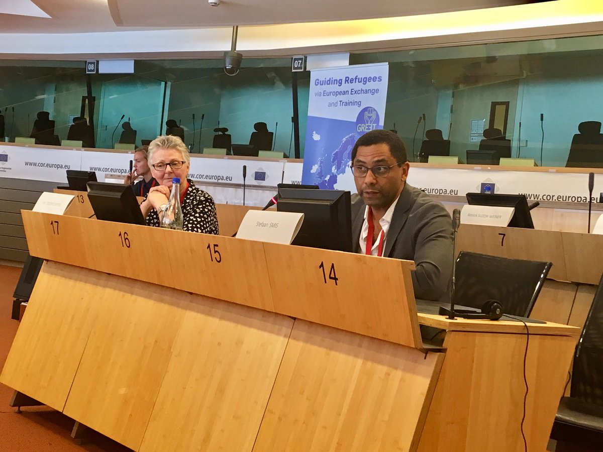 NetworkUnica's tweet photo. “We didn’t want just a compilation of good practices, but rather an interactive and original Handbook” - Stefaan Smis at the launch of the e-Handbook on #HigherEdValues resulting from #AcademicRefuge! #HE4Integration https://t.co/6IRqhG9v6j