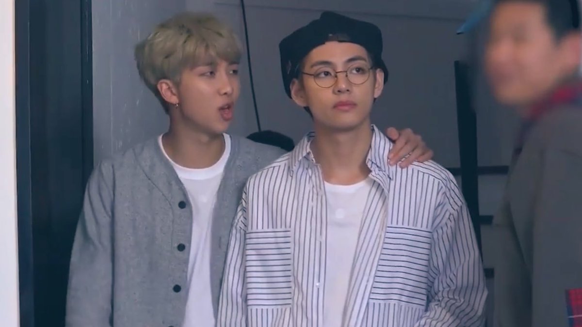 Namjoon & Taehyung look so fine