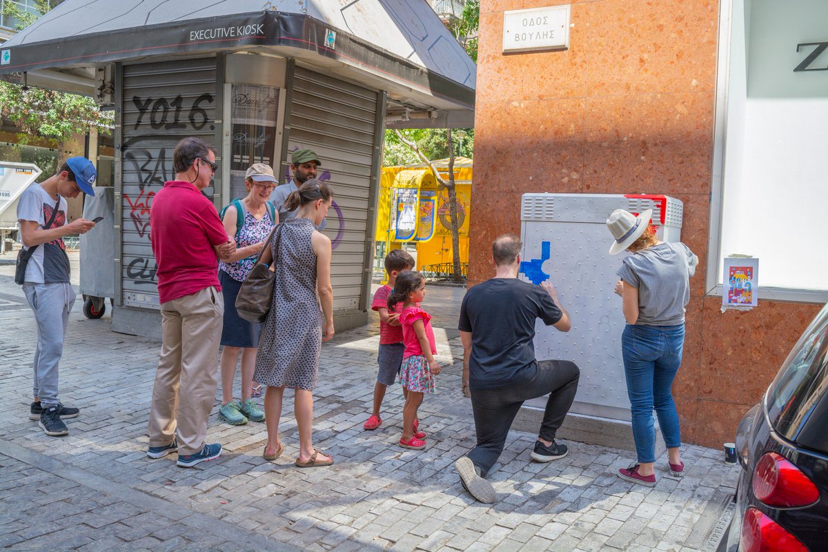 AthensPartner's tweet photo. The #AthensUrbanGallery is open 24hrs/day, 365 days/year! https://t.co/jLAnA5Rrc6 https://t.co/juW4p8aK3y