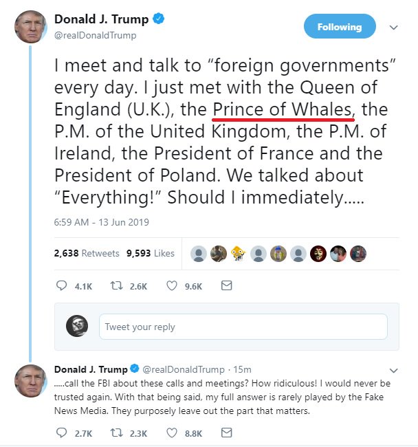 Trump Set to Personally Offend the Queen on 6/3/19 D88dovsVUAMDrqC