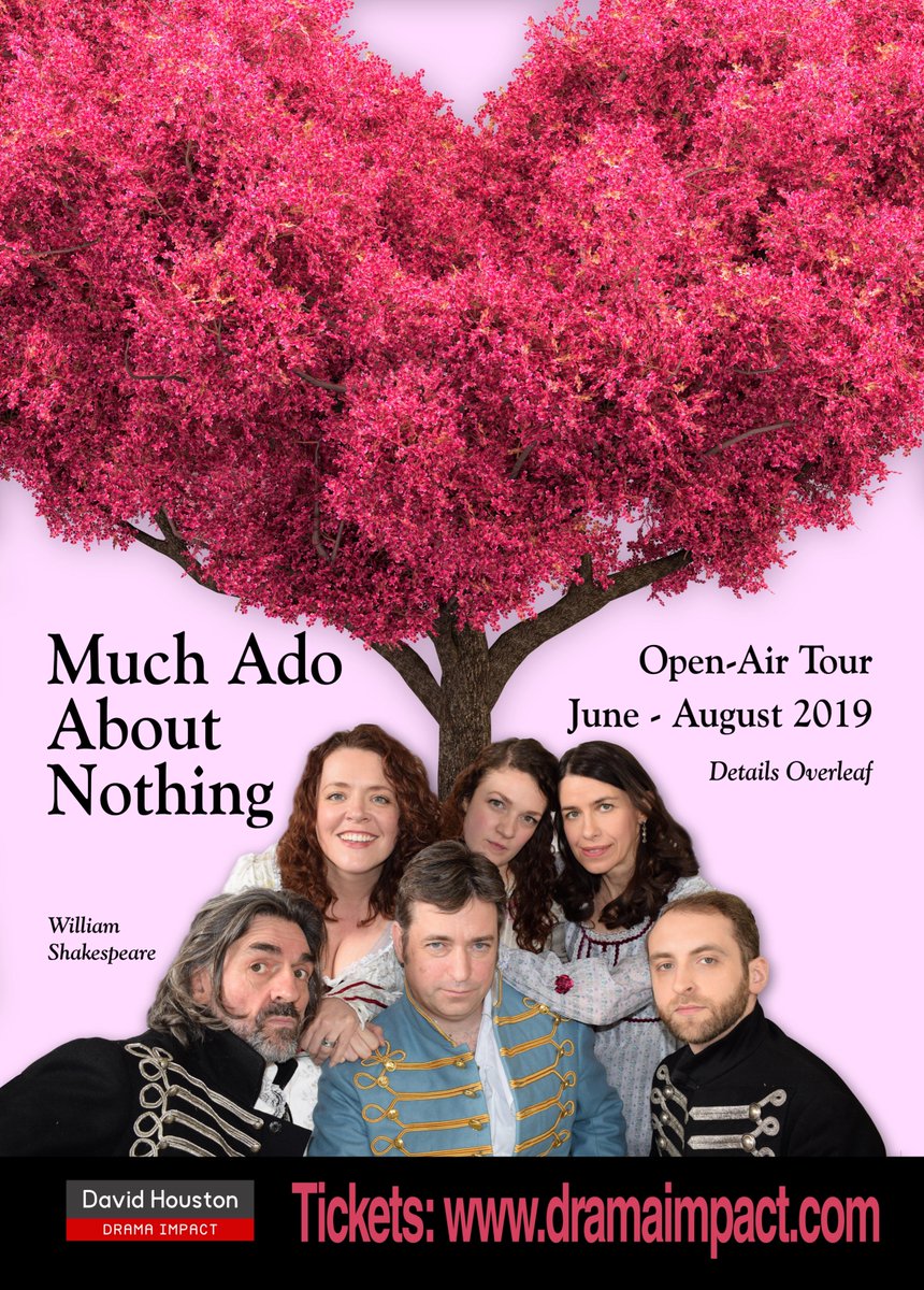 HoustonLuck's tweet photo. Haven't tweeted for a long time!  I'm touring 'Much Ado About Nothing' open air with a great cast this summer to ten venues!  Roman Festival St Albans with OVO @MaltingsTheatre 27th 28th June then to 9 venues and back to Inn On The Park  St Albans 1 and 2 August @InnonthePark1 https://t.co/mK5V04tpiw